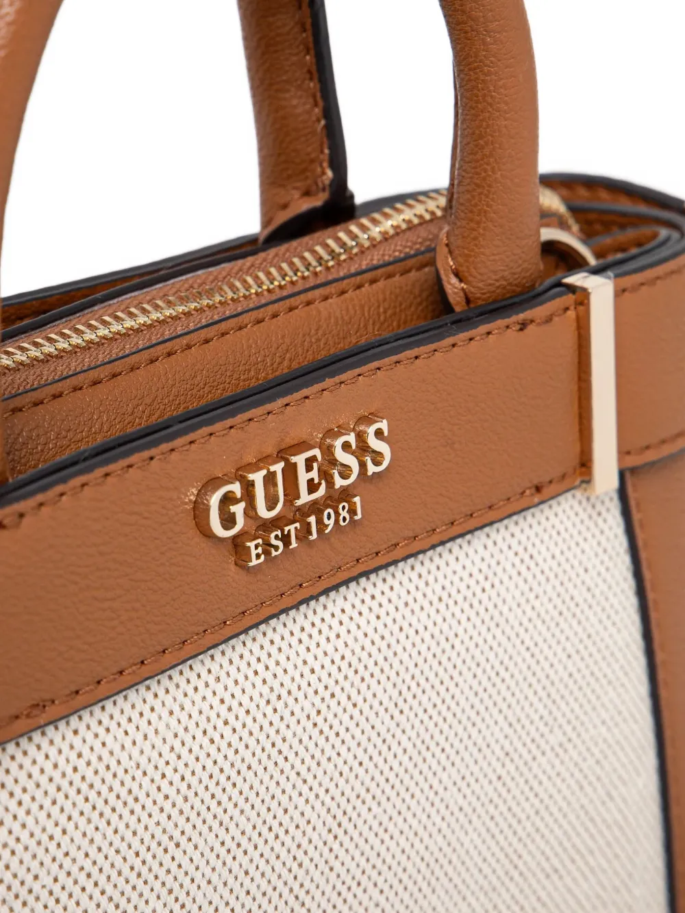 GUESS USA Crossbodytas met logo Bruin