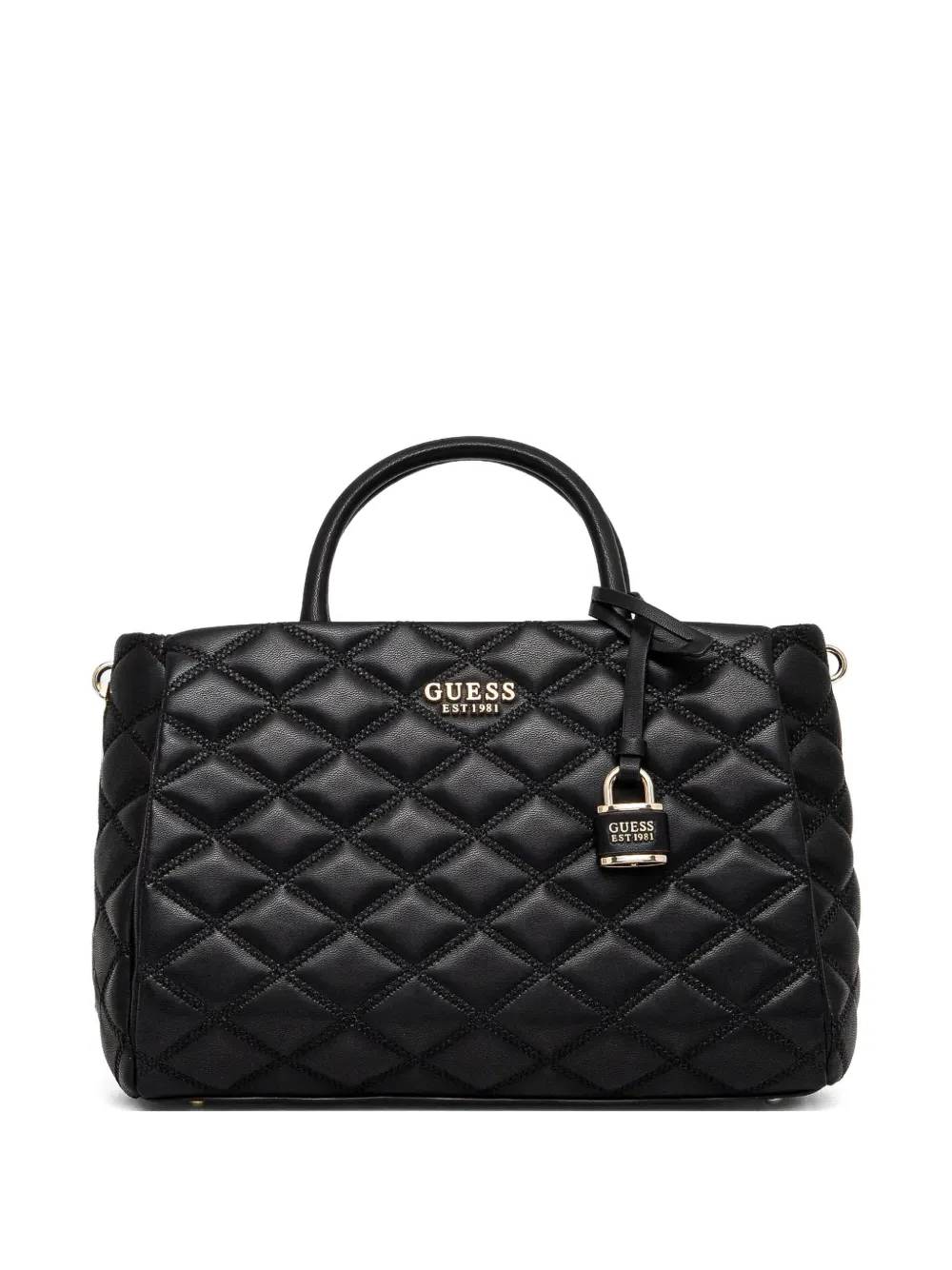 GUESS USA Shopper met logo Zwart