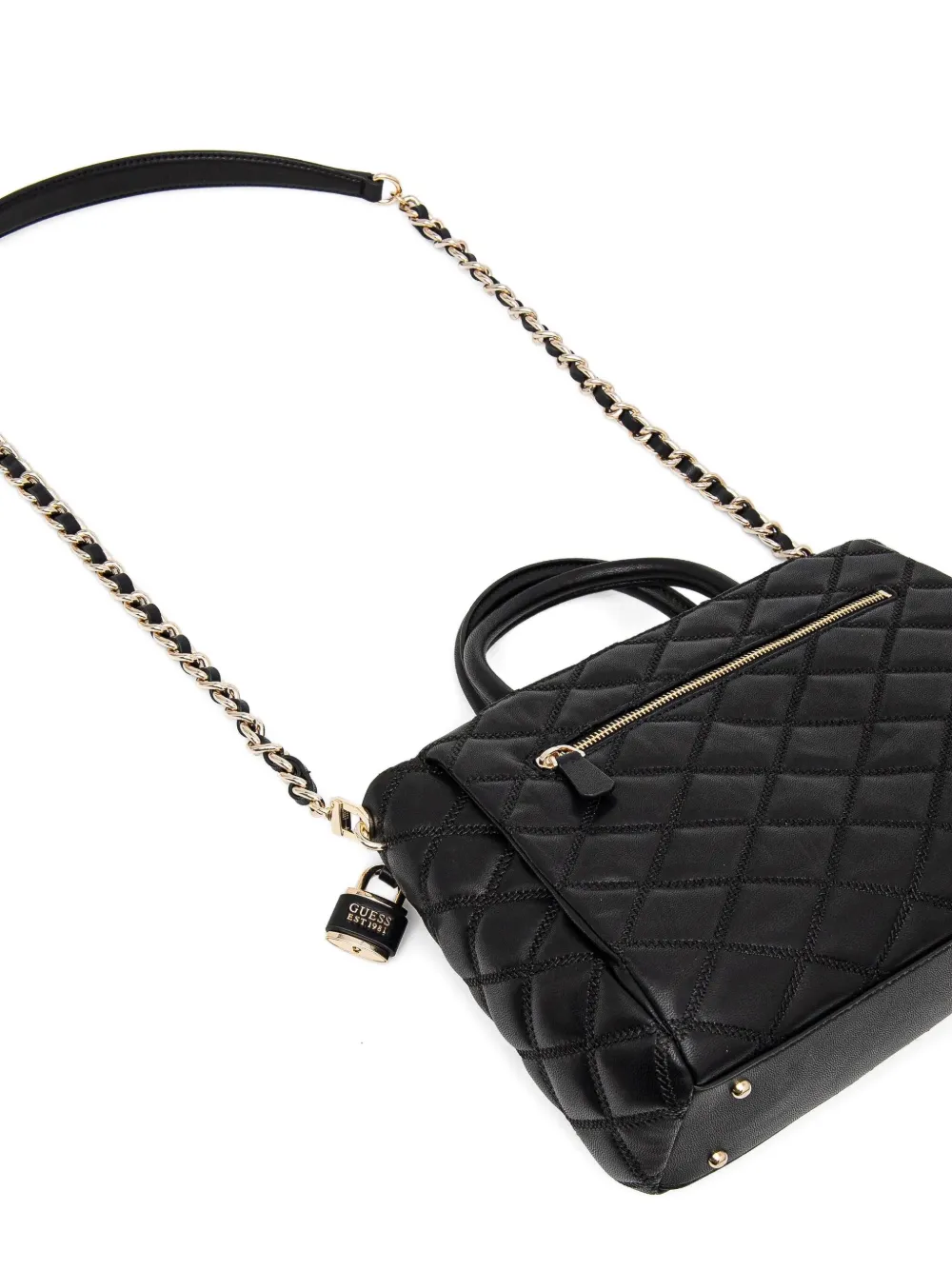 GUESS USA Shopper met logo Zwart