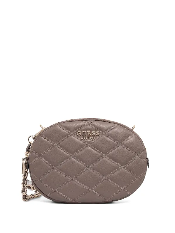 GUESS USA キルティング ショルダーバッグ | グレー | FARFETCH JP