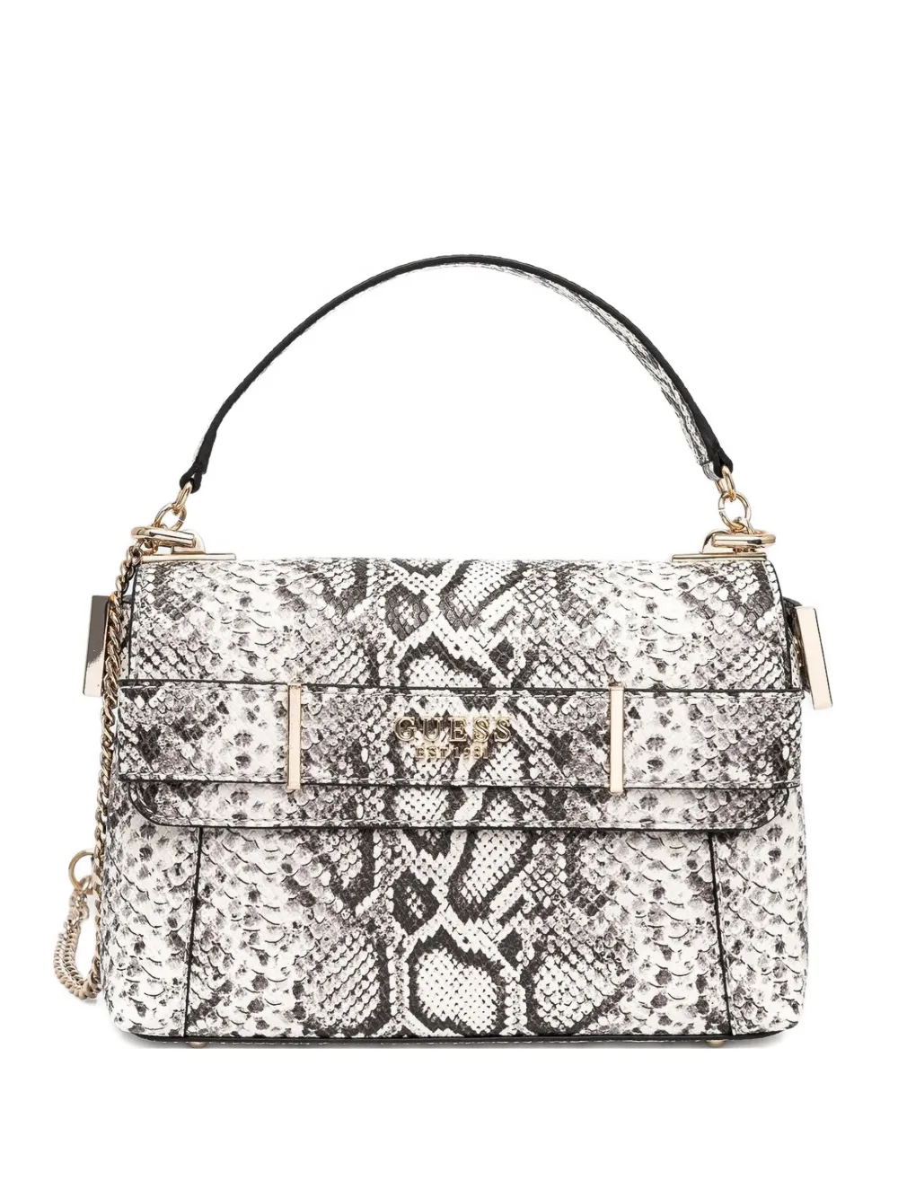 GUESS USA animal-print tote bag | White | Image 1