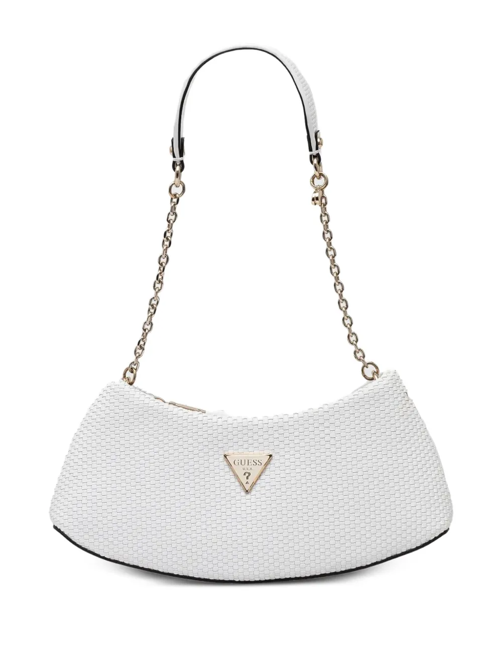 GUESS USA Phaedra textured shoulder bag | White | Image 1