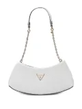 GUESS USA Phaedra textured shoulder bag - White