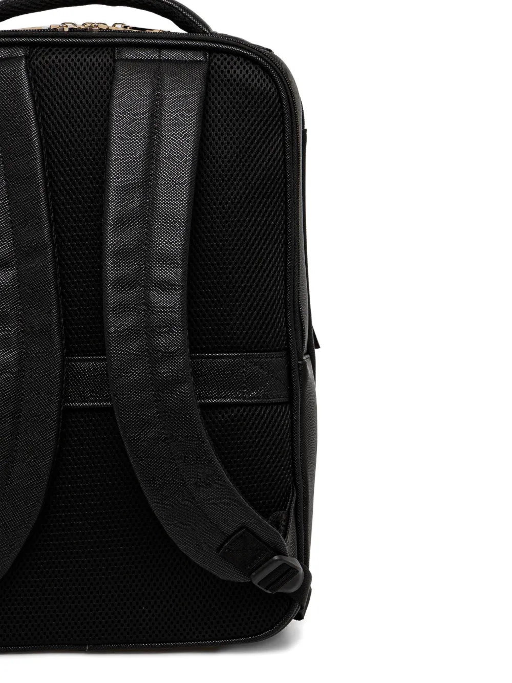 GUESS USA Norom Saffiano leren rugzak Zwart
