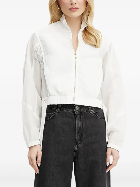 GUESS USA Florie zip-fastening drawstring jacket