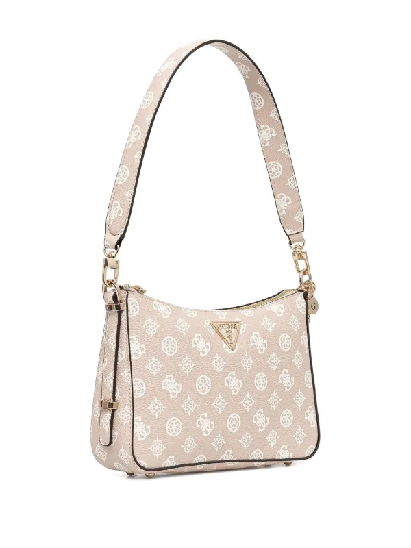 GUESS USA Daryna monogram-print Shoulder Bag Neutrals FARFETCH PH