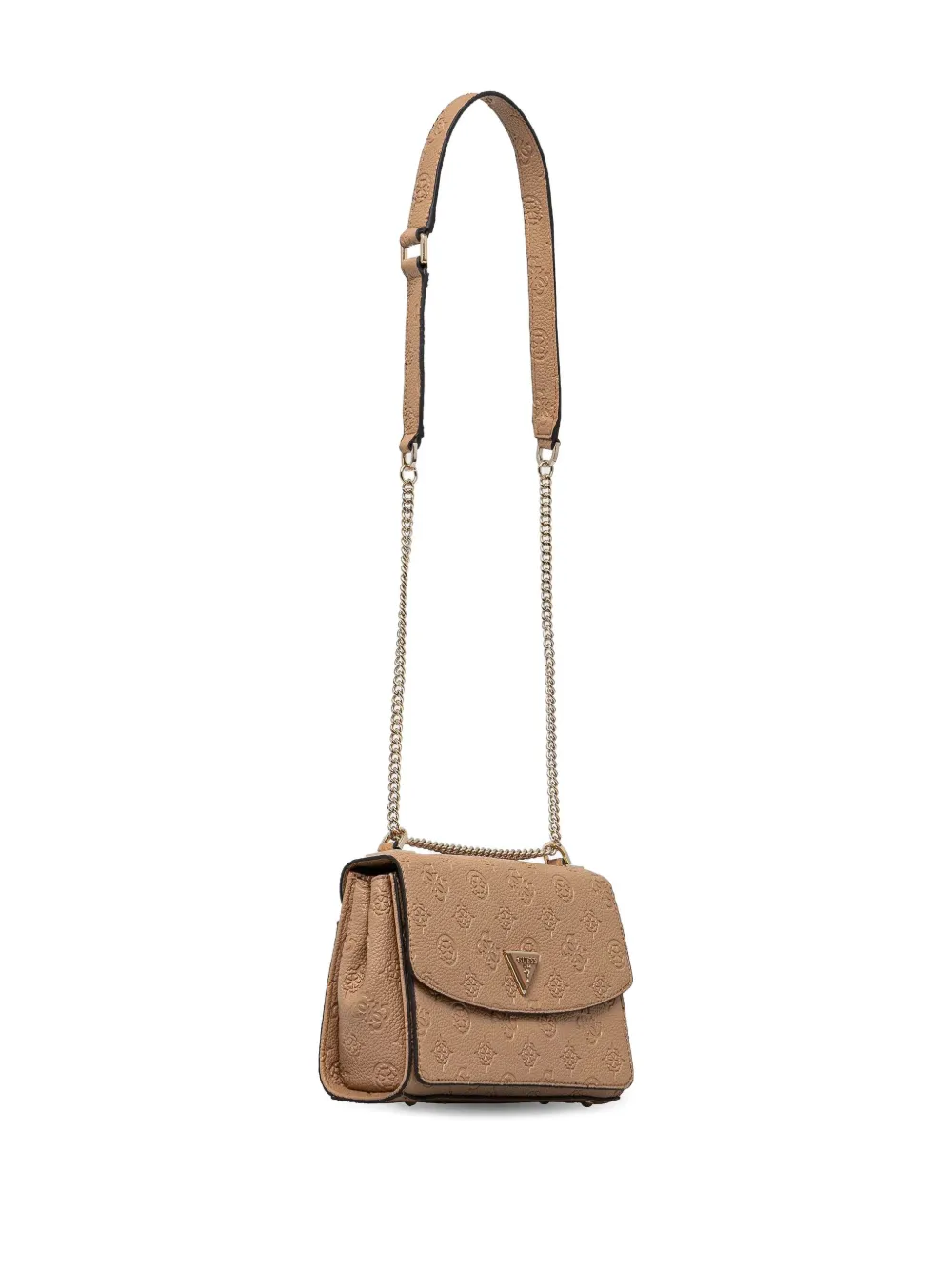 GUESS USA Crossbodytas met logo-reliëf Beige