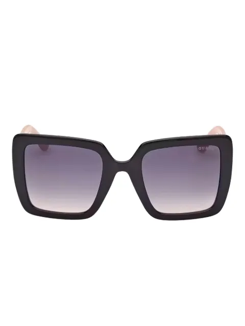 GUESS EYEWEAR lentes de sol con armazón cuadrada y placa del logo