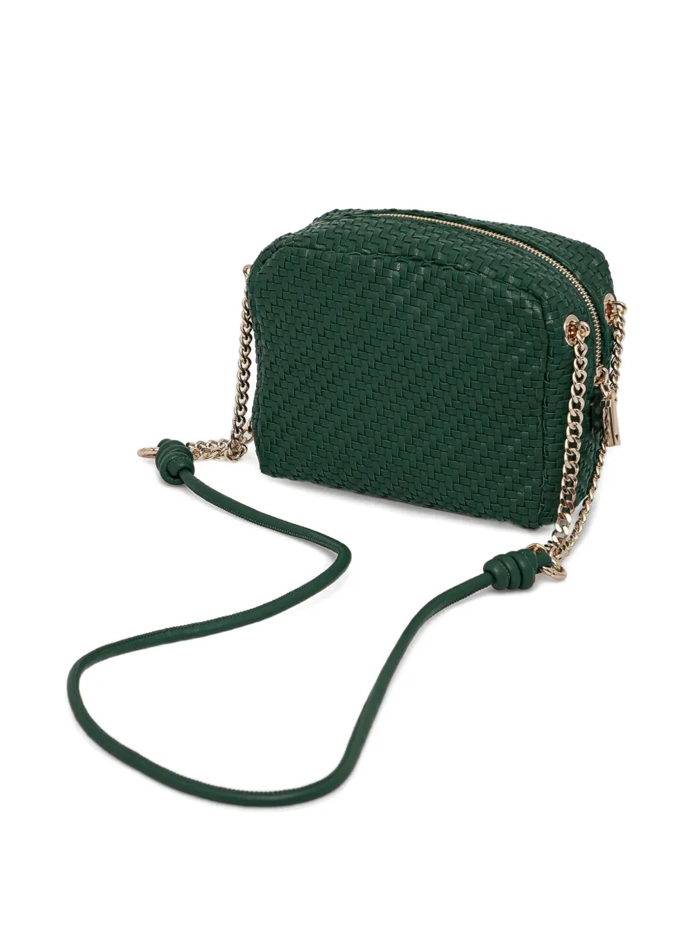 GUESS USA Geweven crossbodytas Groen
