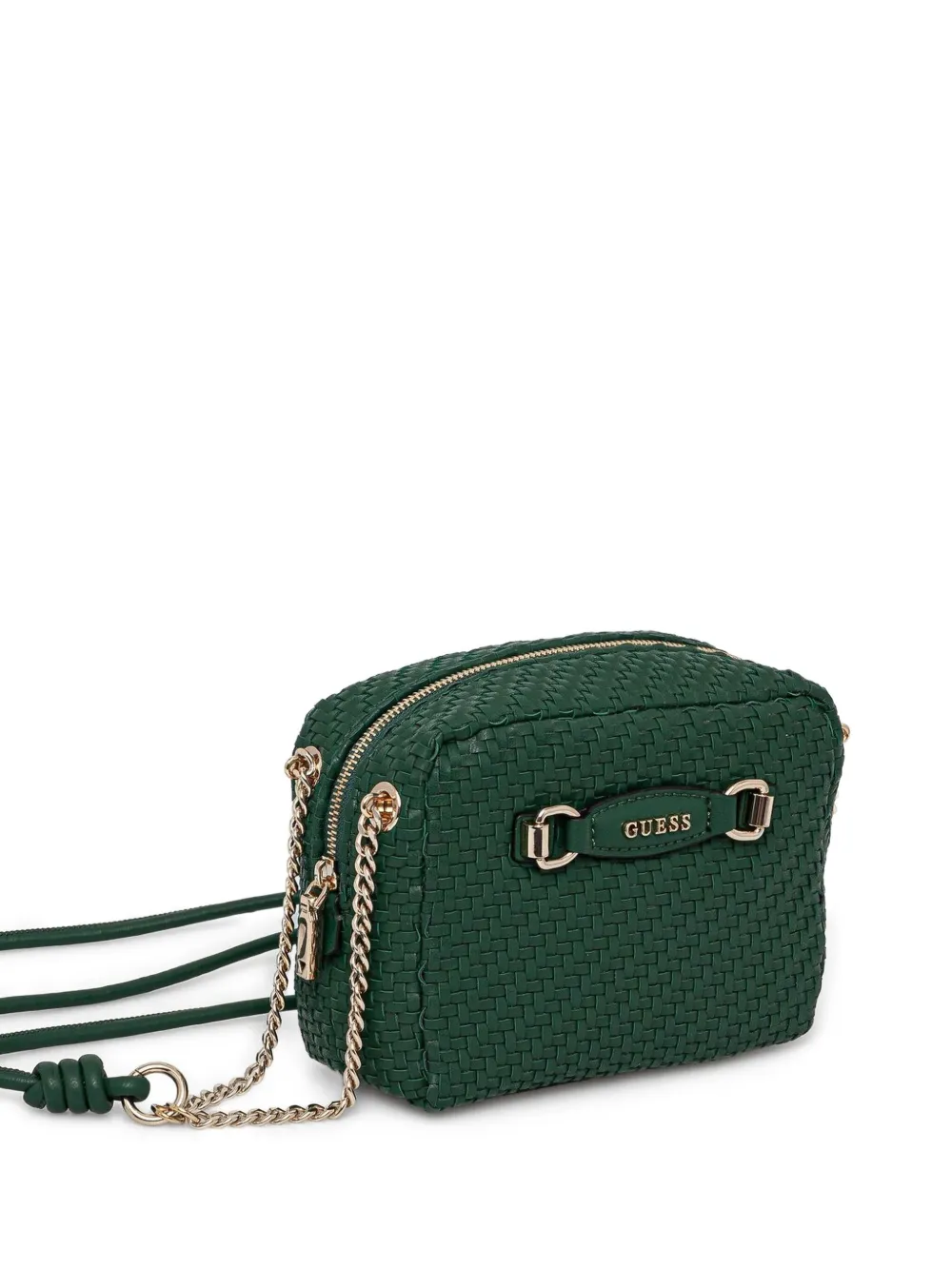 GUESS USA Geweven crossbodytas Groen
