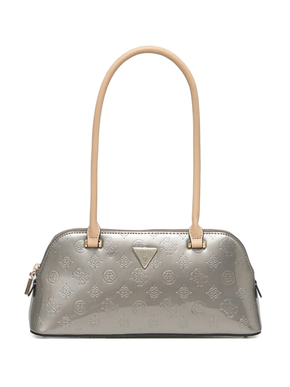 GUESS USA Schoudertas met monogram Grijs