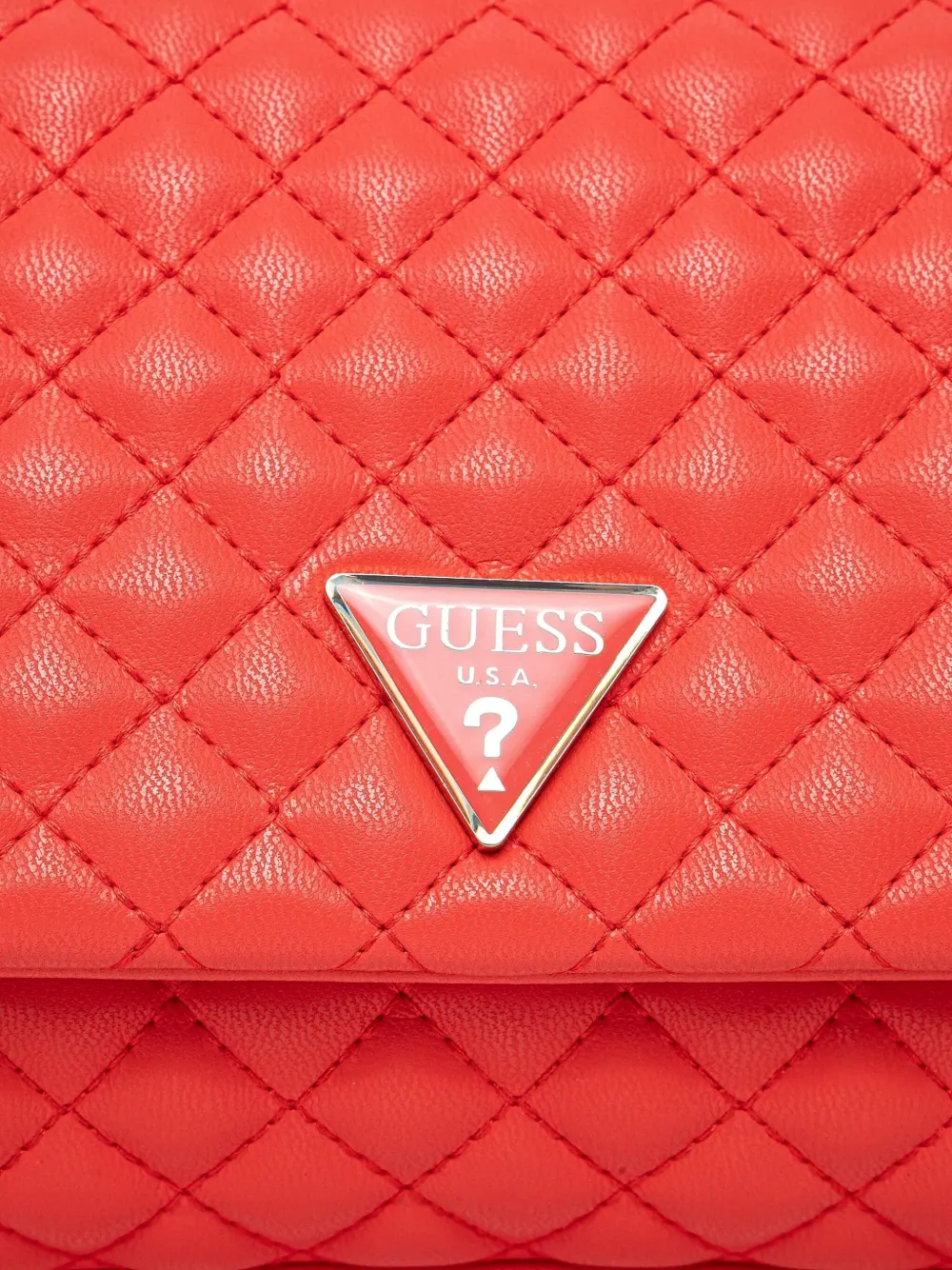 GUESS USA Gewatteerde schoudertas Rood