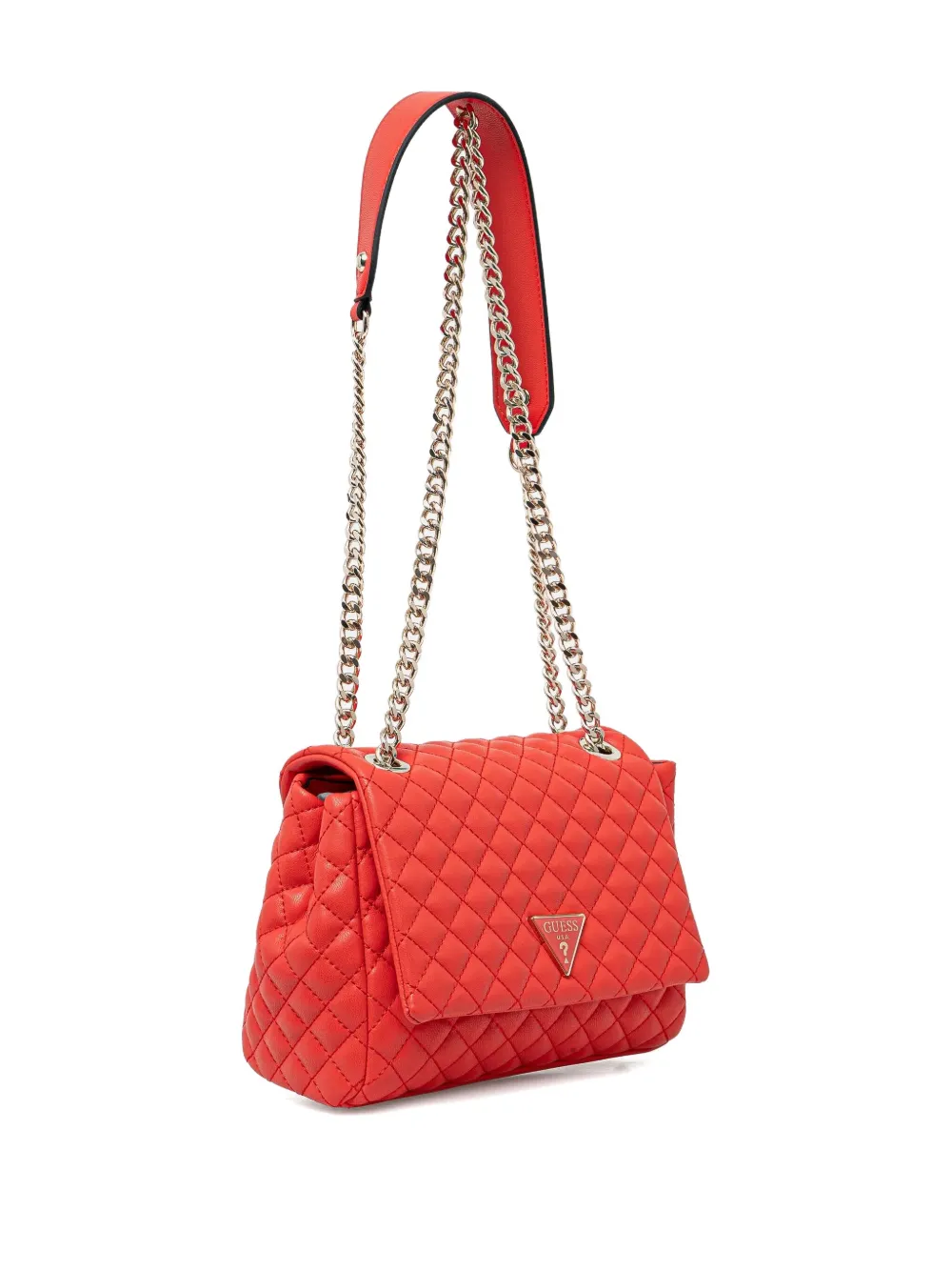 GUESS USA Gewatteerde schoudertas Rood