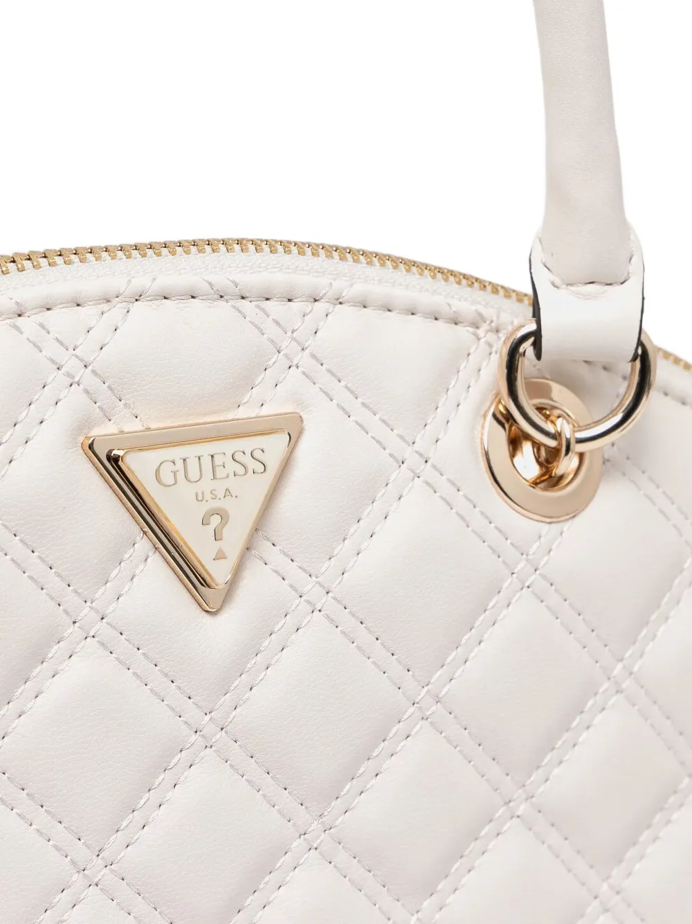 GUESS USA Gewatteerde crossbodytas Wit
