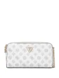 GUESS USA logo-print crossbody bag - White