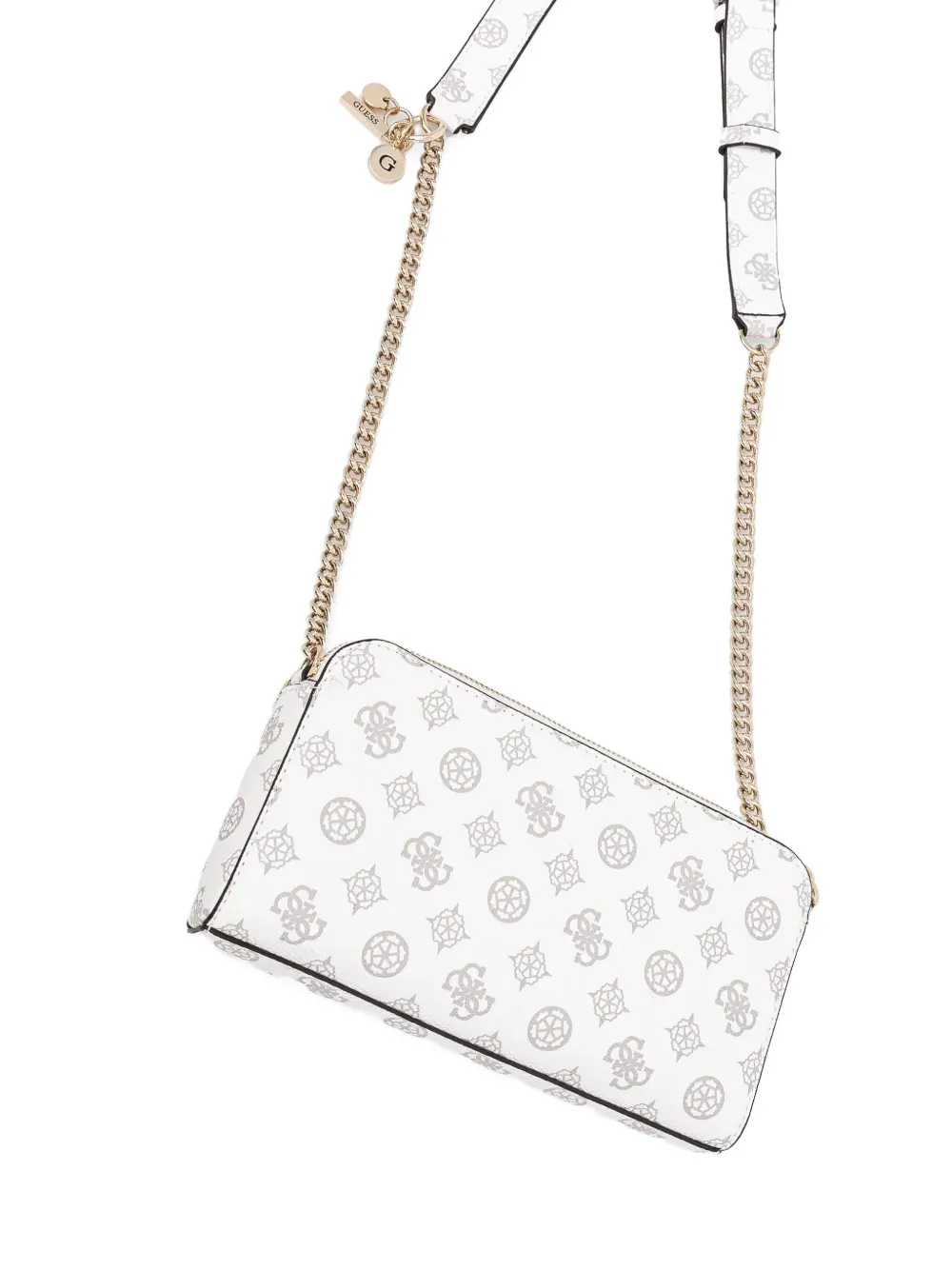 GUESS USA Crossbodytas met logoprint Wit