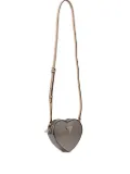 GUESS USA heart-shaped logo-plaque cross body bag - Grey