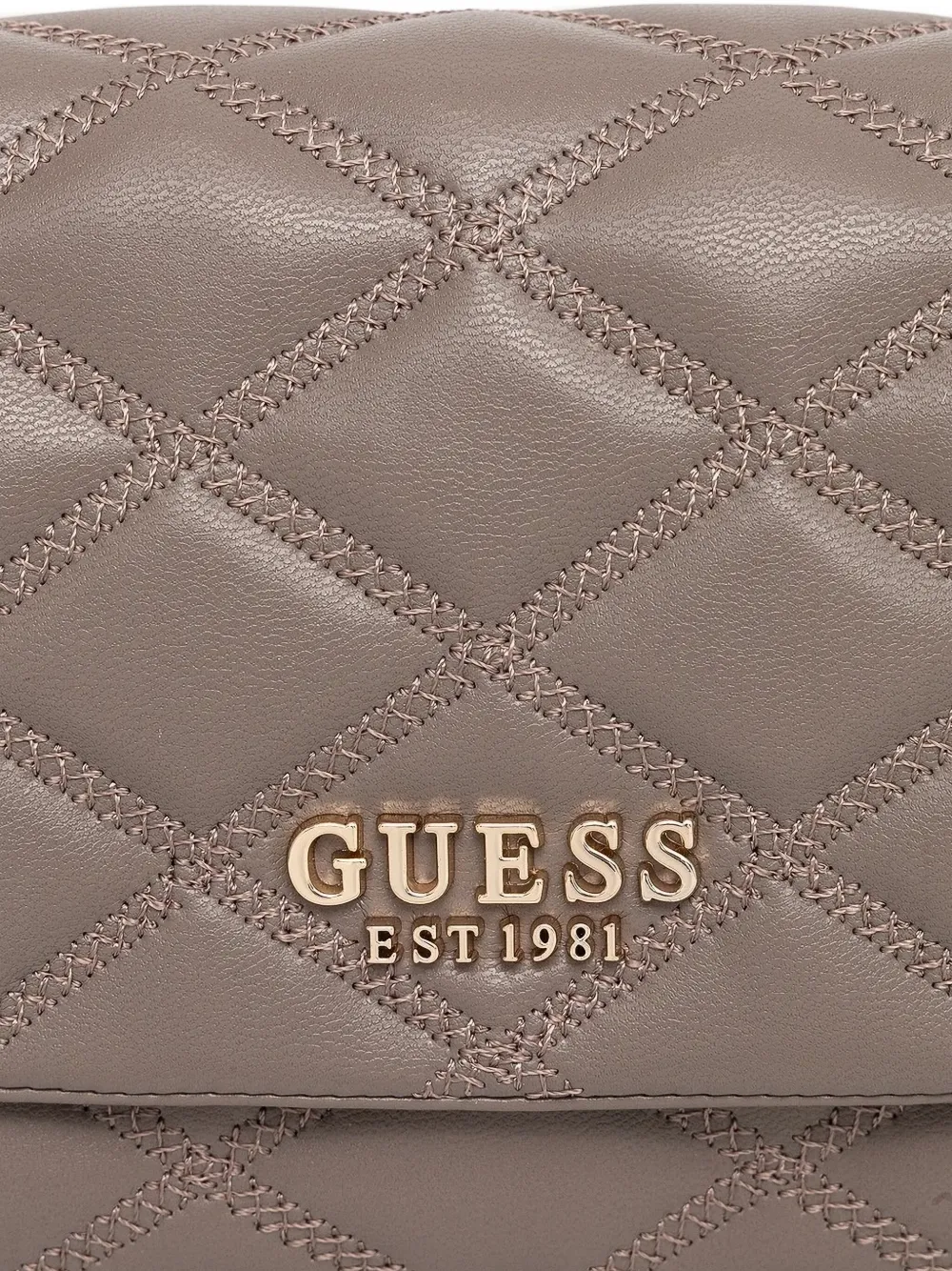 GUESS USA Tamsin gewatteerde schoudertas Bruin