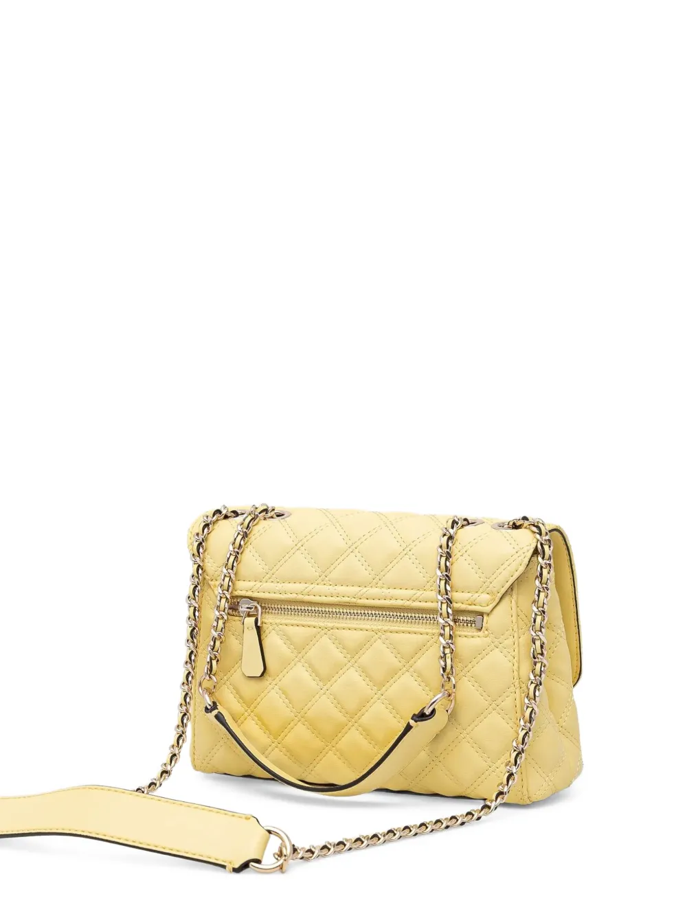 GUESS USA Gewatteerde crossbodytas Geel