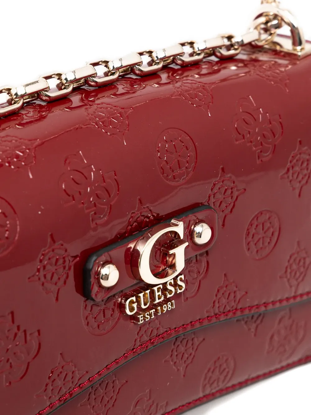 GUESS USA Gerty crossbodytas Rood