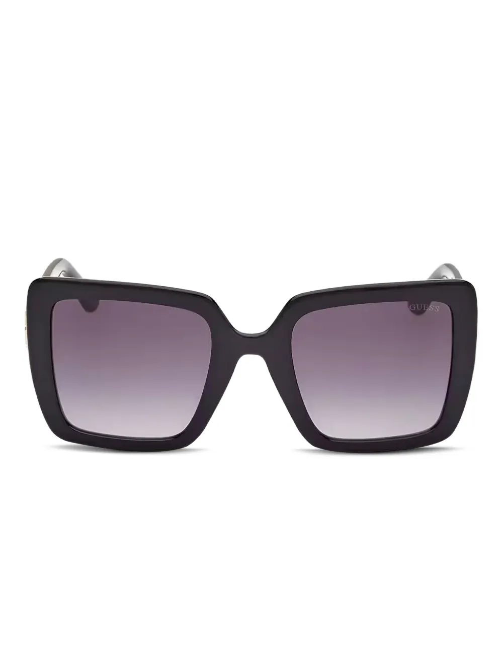 GUESS EYEWEAR スクエアフレーム サングラス - ブラック GUESS EYEWEAR スクエアフレーム サングラス - ブラック