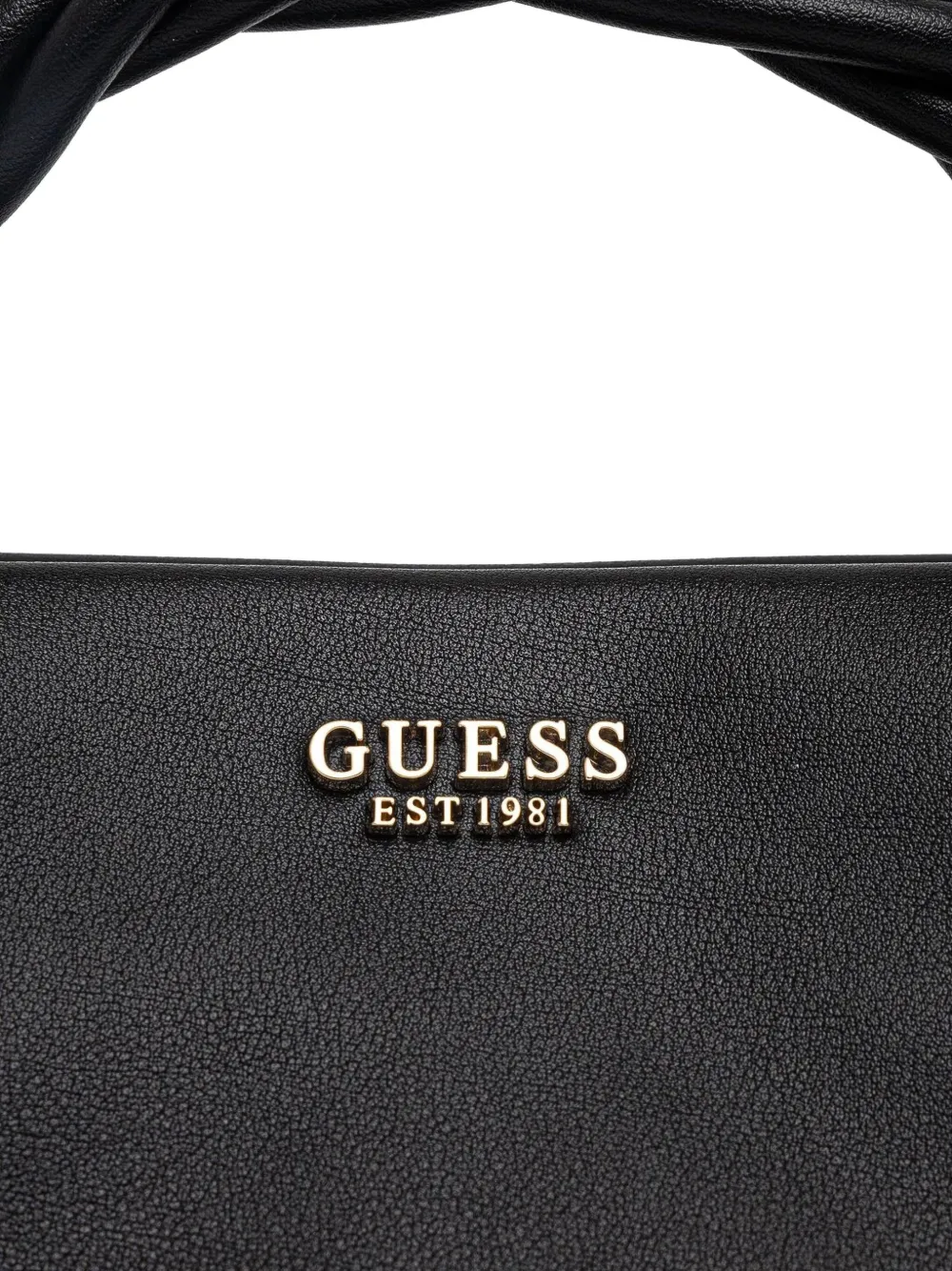 GUESS USA Schoudertas met gedraaid handvat Zwart