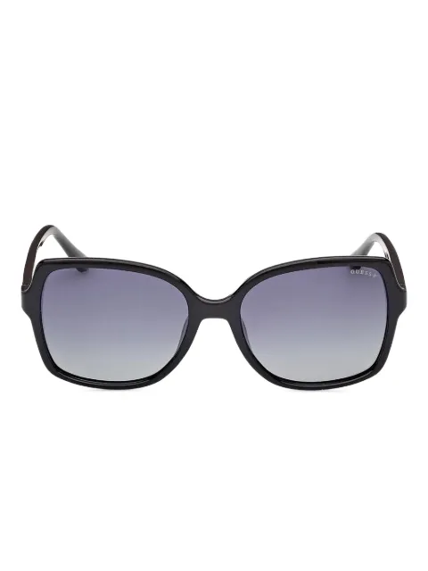 GUESS EYEWEAR embellished rectangle sunglasses
