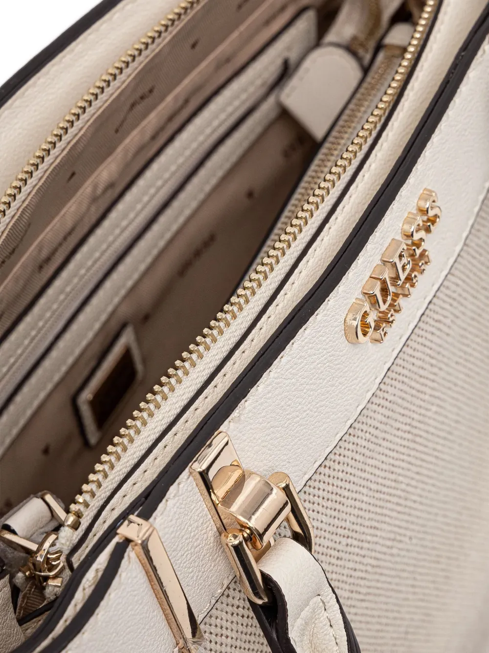 GUESS USA Shopper met logo Wit
