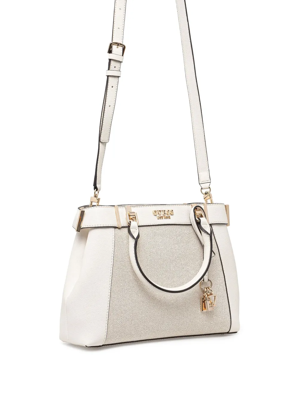 GUESS USA Shopper met logo Wit