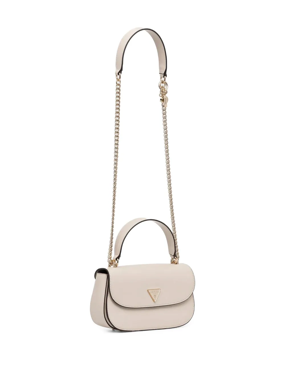 GUESS USA Schoudertas met kettinghengsel - Wit