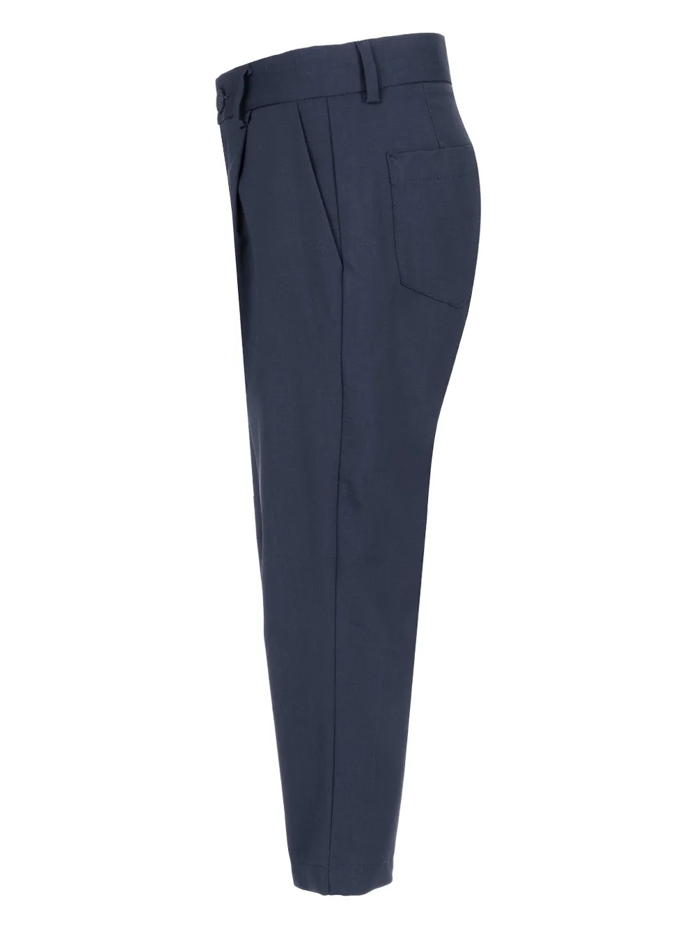Fay Pleated Trousers In Blue