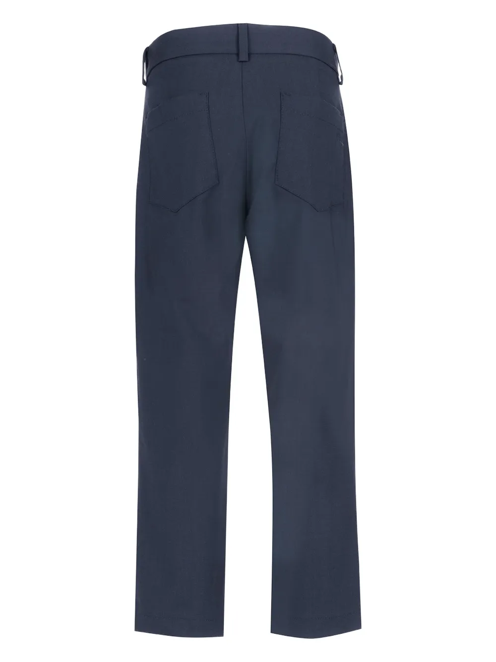 Fay Pleated Trousers In Blue