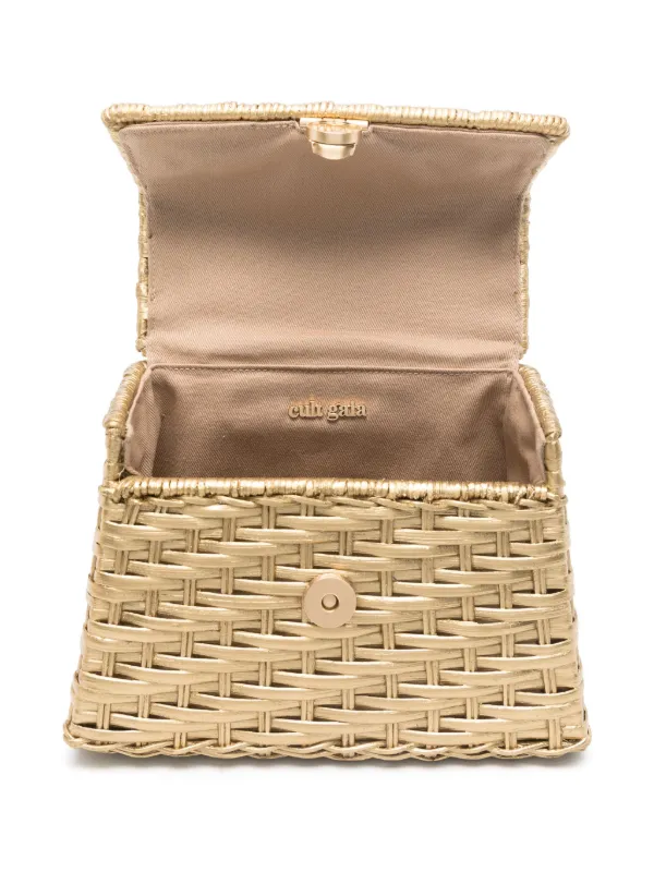 Cult Gaia Sybil Cross Body Bag | Gold | FARFETCH
