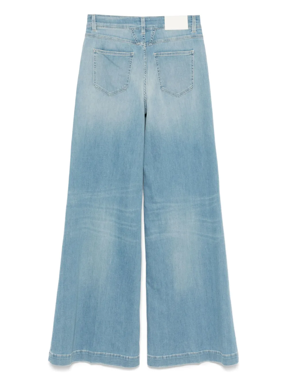 Closed Jeans met wijde pijpen - Blauw