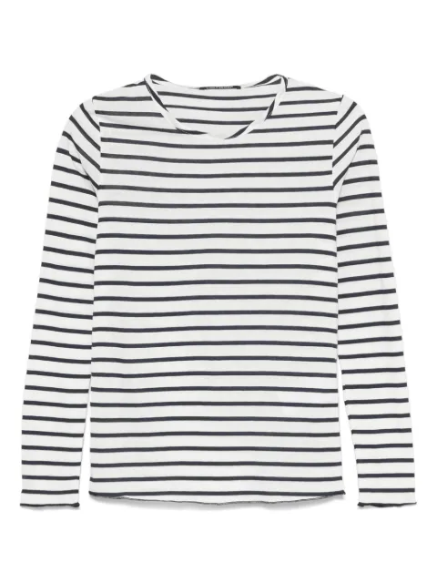 Luisa Cerano playera con motivo de rayas
