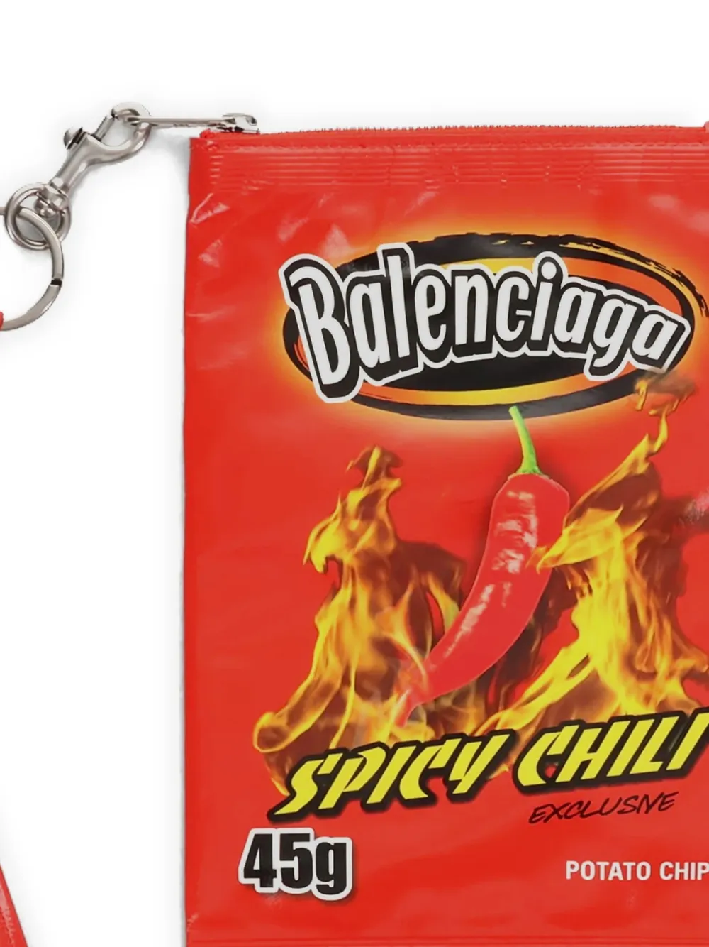 Balenciaga Telefoonhoesje met print - Rood