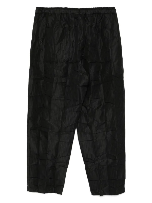 Comme Des Garçons Homme wide-leg Trousers | Black | FARFETCH