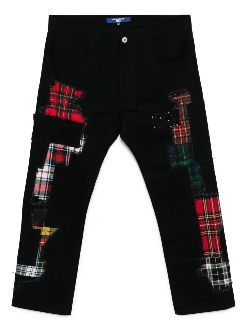 Junya Watanabe MAN jean à design patchwork | Image 1