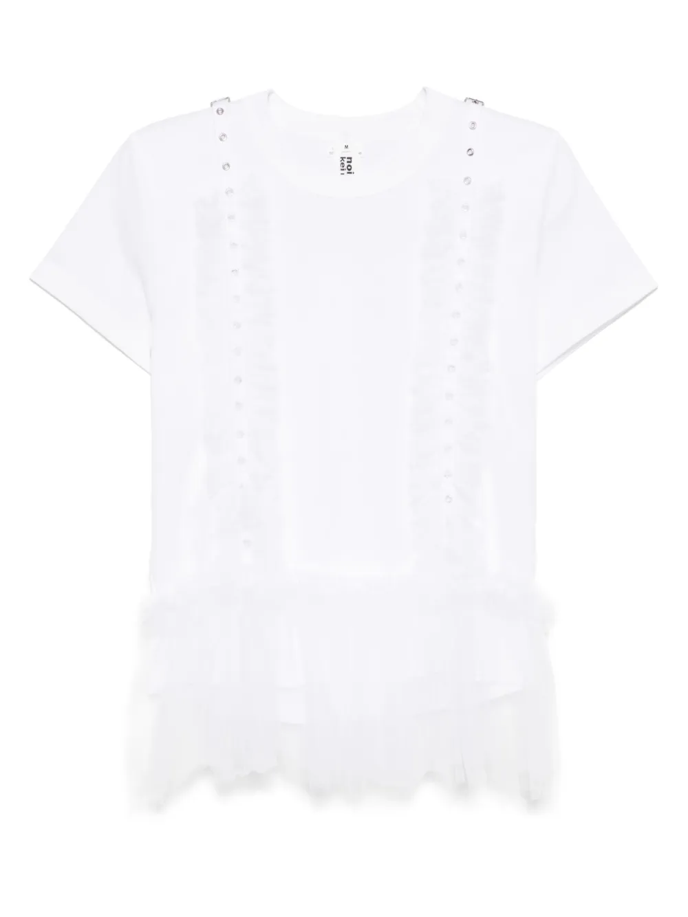 NOIR KEI NINOMIYA LAYERED DESIGN T-SHIRT