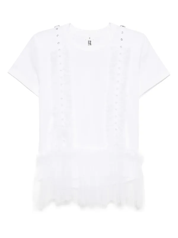 Noir Kei Ninomiya レイヤード Tシャツ | ホワイト | FARFETCH JP