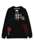 Junya Watanabe MAN patchwork hoodie - Black