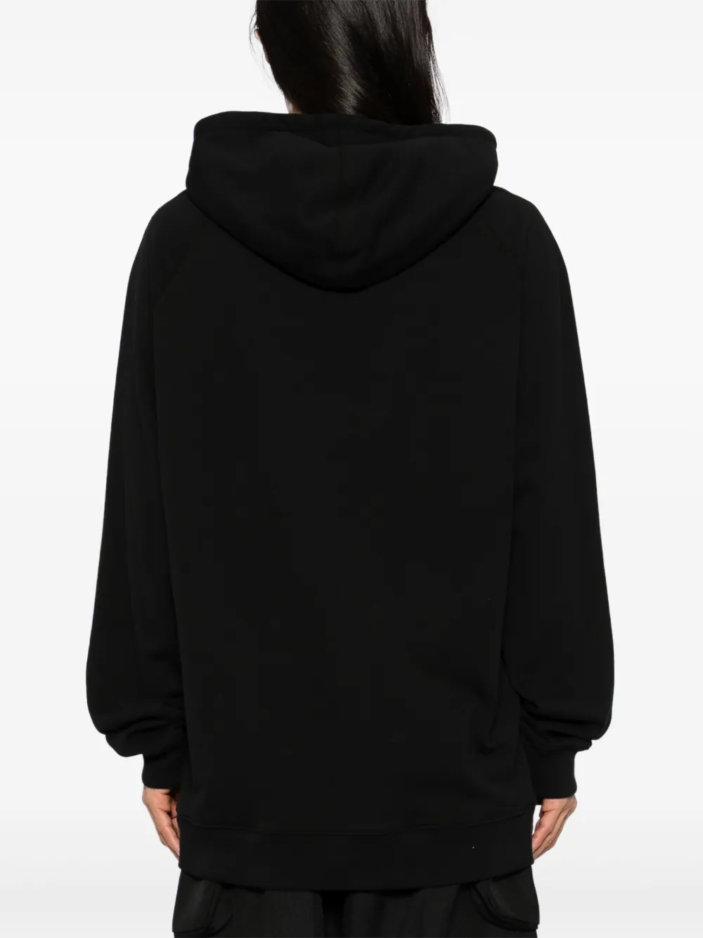 Junya Watanabe MAN Hoodie met patchwork Zwart