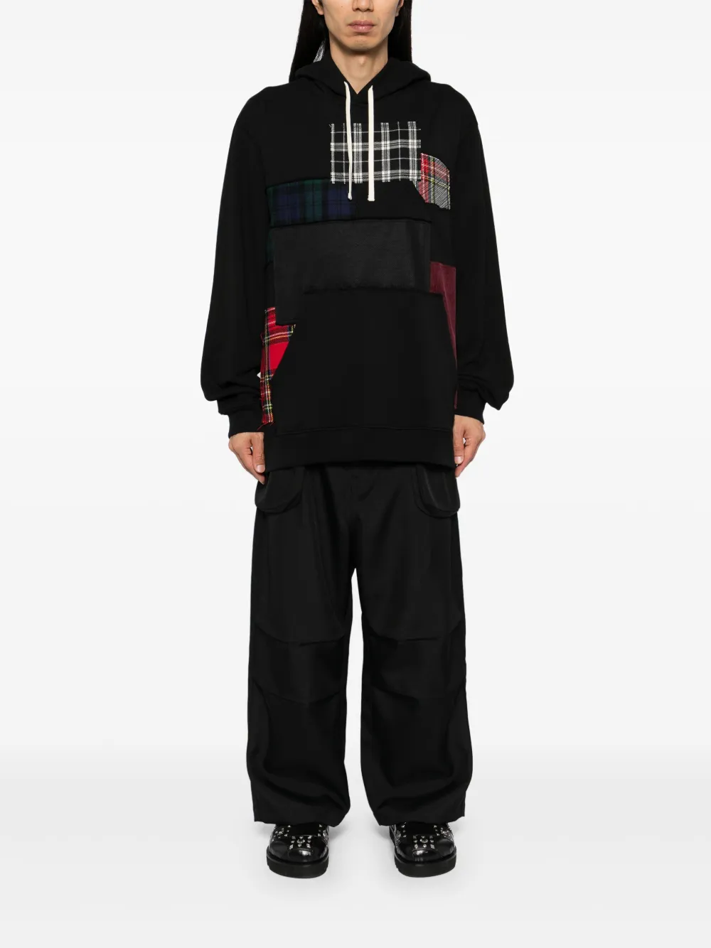 Junya Watanabe MAN hoodie à design patchwork | Hoodies | Image 2