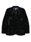Junya Watanabe MAN patchwork blazer - Black