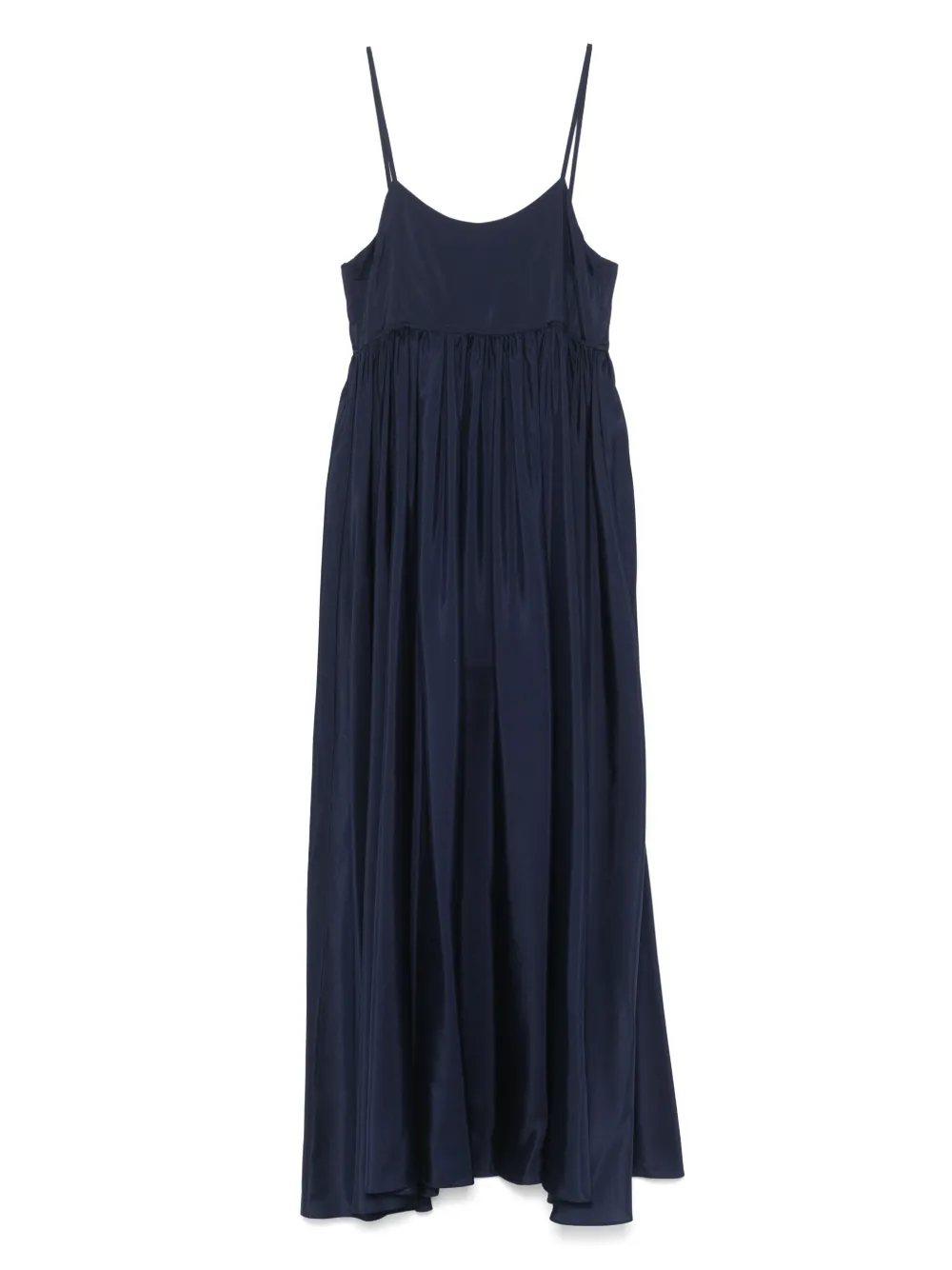 silk midi dress