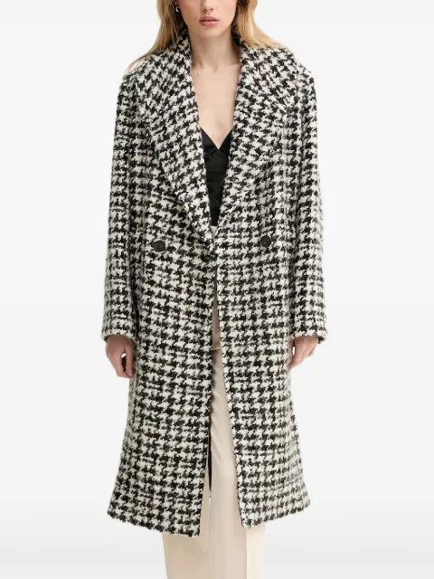 IRO houndstooth double-breasted coat
