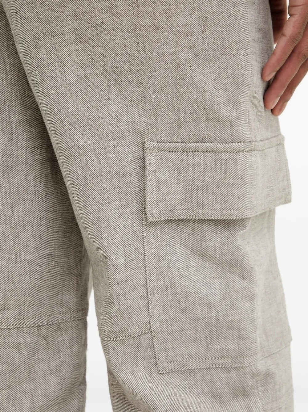Iro Cargo-pocket Trousers In Neutral