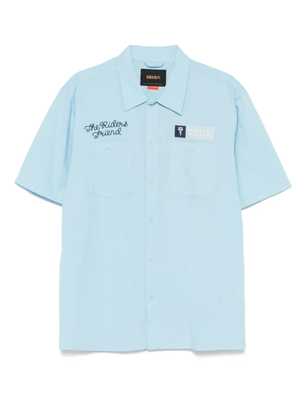 Deus Ex Machina Camicia con applicazione | blu | Image 1
