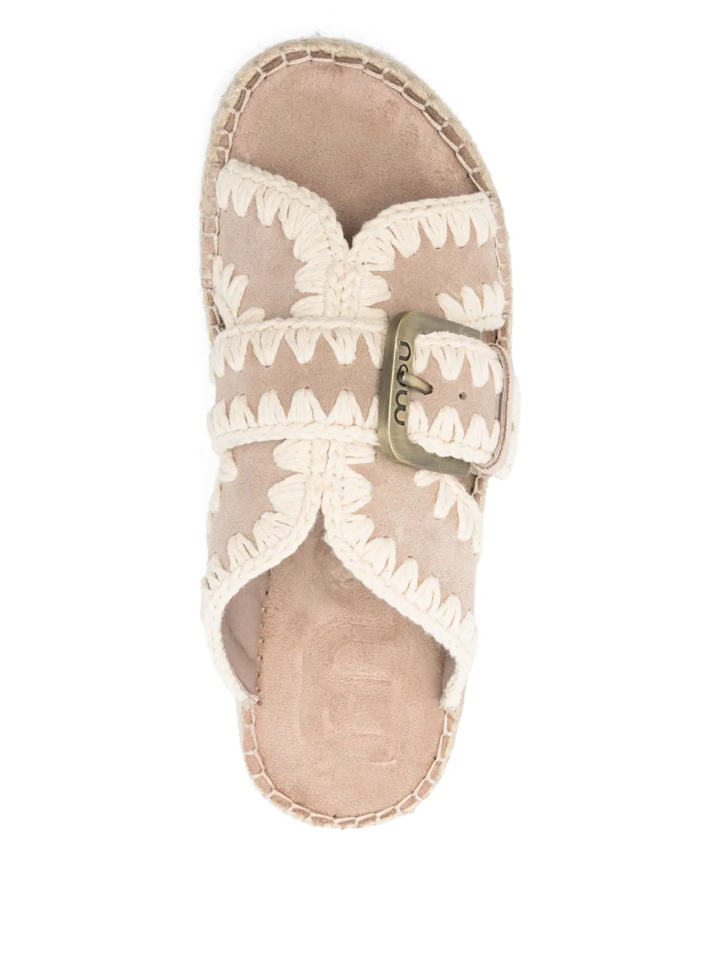 MOU 45MM JUTE SANDALS 