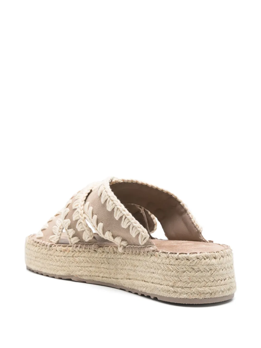 MOU 45MM JUTE SANDALS 